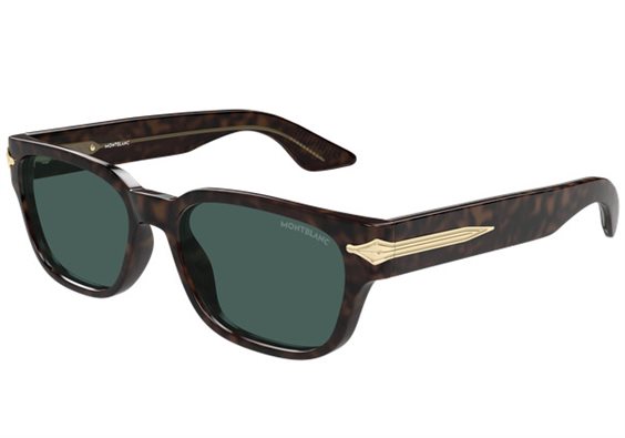 Gafas de sol Montblanc Hombre MB0479S002-HAVANA-HAVANA-GREEN55 - MB0479S002-HAVANA-HAVANA-GREEN55